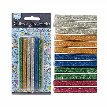 Стрижні для клейового пістолета 0,7*10 см (12 шт.), кольорові, CY8611800