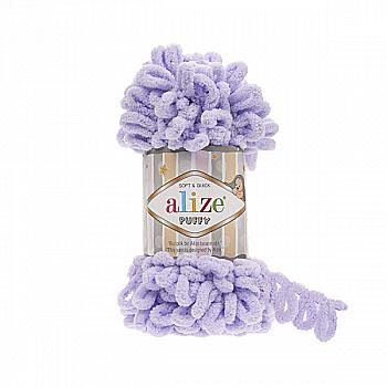 Пряжа мікрополіестер 146 Ліловий, TM Alize Puffy