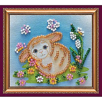 Набор для вышивки бисером "Магнит" Красавица-1, AMA-092