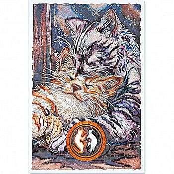 Набор для вышивки бисером "Мурчание", AB-751