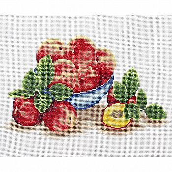 Набор для вышивания мулине "Персиковый блюз" М-0869, ТМ "ВДВ"