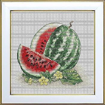 Набор для вышивания мулине "Арбуз" М-0313, ТМ "ВДВ"