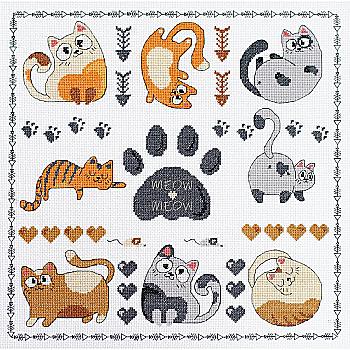 Набор для вышивания крестом "Мяу-Мяу", AH-281