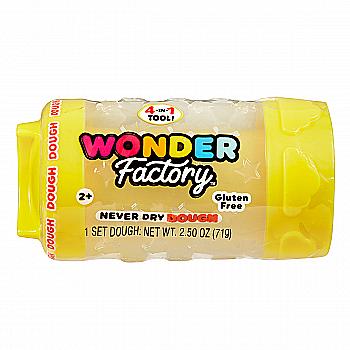 Не засыхающая масса для лепки WONDER FACTORY – МИР ЦВЕТА И ФОРМЫ (в ассорт., в дисп.), 595120