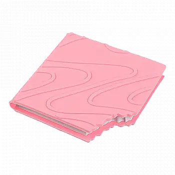 Блокнот 90*90 мм 80 л "Cake", нелин., ароматизированная Soft touch обкл., ZB.12470-10