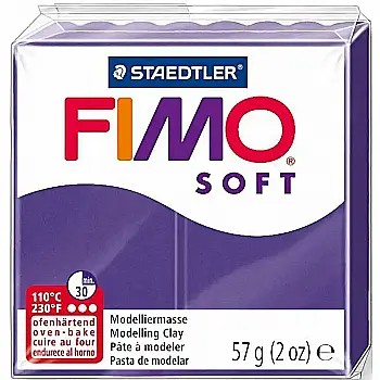 Пластика Soft, Сливова, 57г, Fimo
