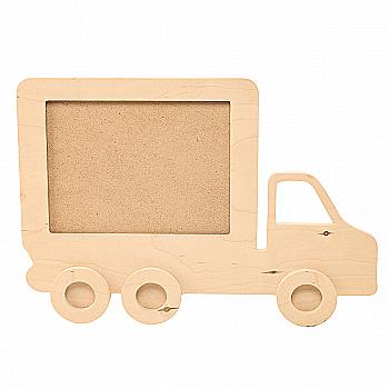 Заготовка деревянная Фоторамка "Грузовик", 1787