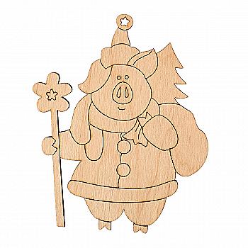 Заготівка дерев`яна, в асортименті, 10*8,5 см, 328(1-3)