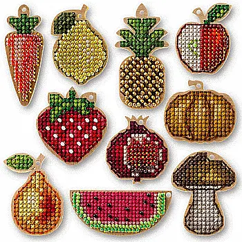 Набір заготiвок для вишивання по дереву, FLSW-002