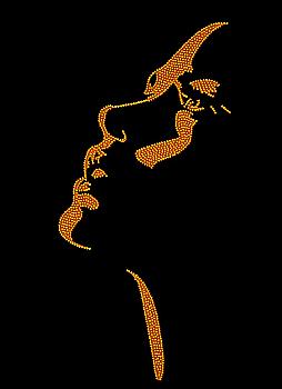 Набор для вышивания Дама в Свете, 33021, Miniart-Crafts