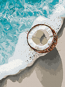 Картина по номерам 30*40 см "Вкус тропиков", RBS54314