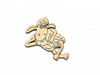 Заготовка лазерная деревянная "На поляне - Шоня" 90*75 мм, ZS143