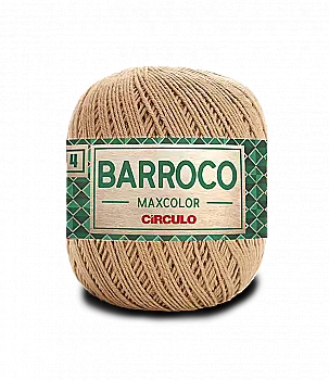 Пряжа 7684 Бежевый (100% хлопок, 200гр. 338м. 6 мот. в уп.), ТМ "Barroco Maxcolor 4"