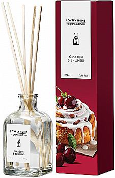 Аромадифузор "Cиннабон з вишнею" 100 мл, LOVELY HOME