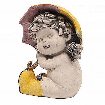 Підвіска новорічна Янголятко "Igor" з парасолькою h=14-18 см (в асорт.), 82237 Lang