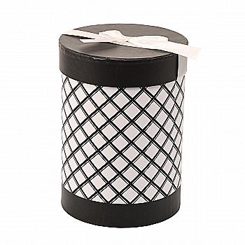 Подарункова коробка велика кругла, W5551