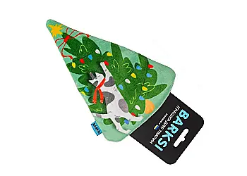 Игрушка для собак с пищалкой ТМ Barksi, Кошачья елка