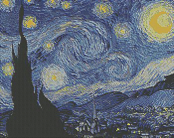 Набір з алмазною мозаїкою "Зоряна ніч" 40*50 см без підрамника, AMC20169, ТМ "Ideyka"