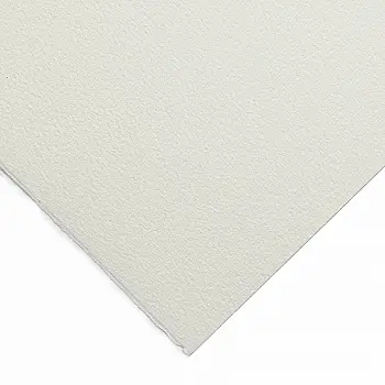 Папір для пастелі CROMIA B2 (50*65 см), №01 white, 220 г/м2, (2 обірвані краї), 50% бавовна, Fabriano