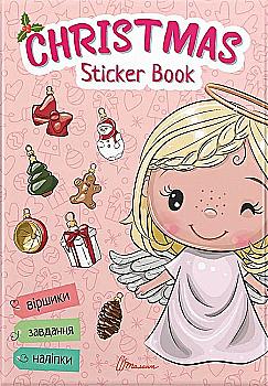 Outlet Книга Веселі забавки для дошкільнят: Christmas sticker book. Віршики до свят (у) (0337)/862726