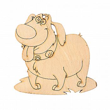 Заготовка деревянная Собачка 7, Р94