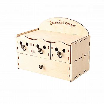 Заготовка деревянная Волшебный комодик, РИ1