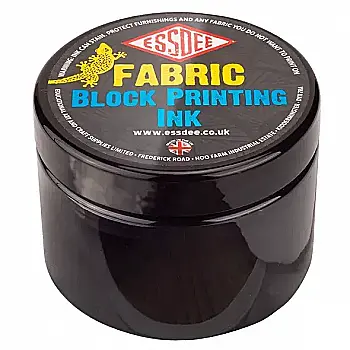 Чернило для линогравюры Fabric Ink, Черное, 150 мл, ESSDEE