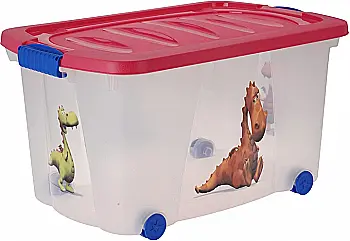 Коробка для зберігання речей на колесах 60*40*30 см, 45 л, Y54007320