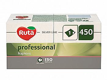 Серветки "Ruta" Professional 450 л, 24*24, білі, 58769194