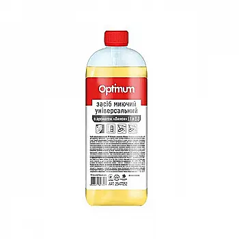 Засіб PRO миючий універсальний Optimum Лимон 1л, 25477250