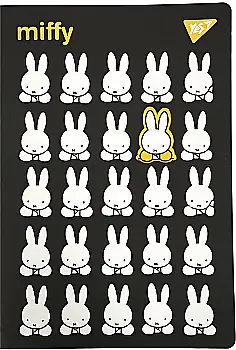 Зошит Yes А4/40 арк. "Miffy" з висічкою, лінія, 682016