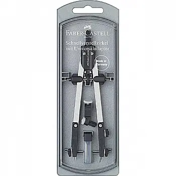 Циркуль Quick-set Compass з універсальним адаптером 3,5 мм, діаметр 340 мм, 174035 Faber-Castell