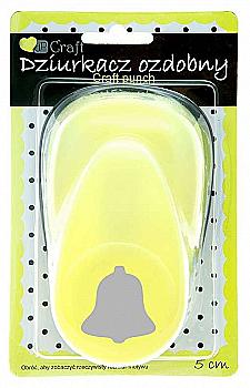 Фигурный дырокол 5 см Колокольчик, JCDZ-120-092 DpCraft