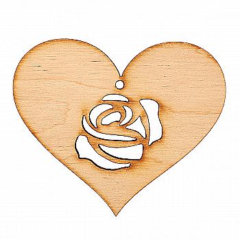 Заготівка дерев`яна Набір сердечок (9 шт.), СР30