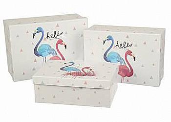 Подарунк. коробка сер, W6697