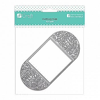 Форма для вырубки и тиснения 16,8*8 см - Открытка-приглашение, JCMA-014 DpCraft