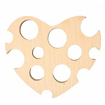 Заготівка дерев`яна "Серце", 0078