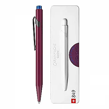 Ручка Caran d`Ache 849 Claim Your Style Бургунди+box, 849.538