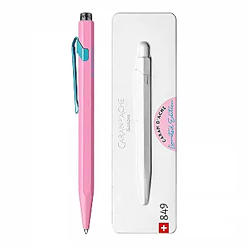 Ручка Caran d`Ache 849 Claim Your Style Розовый гибискус+box, 849.536