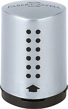 Точилка GRIP2001 Mini silver, 183700 Faber-Castell