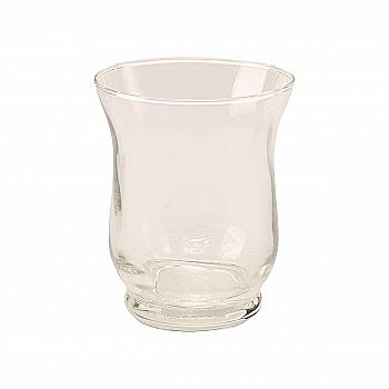 Свічник скляний прозорий 9 см, ACC670830