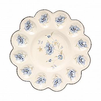 Блюдо для яиц "Лаура Блю", 943-213 Lefard