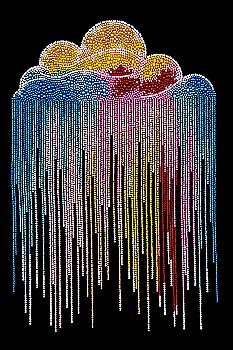 Outlet40 Набор для вышивания Облако Радуга, 55030, Miniart-Crafts/1020445