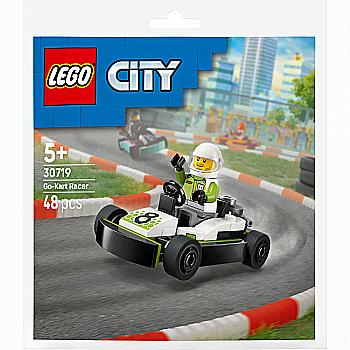 Конструктор Lego City "Гонщик на картинге", 30719