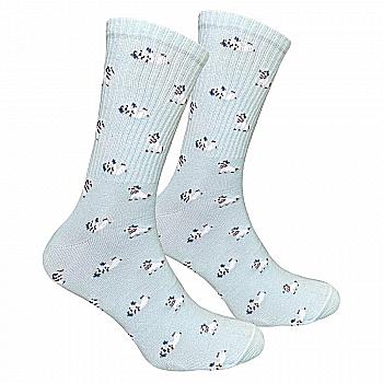 Носки "Песики нежно-голубые" р. 41-45