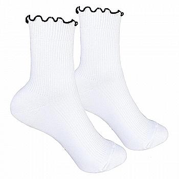 Носки "Рюши белые" р. 36-40