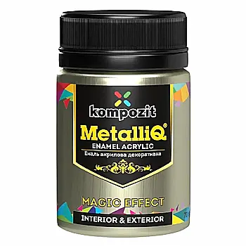 Краска акриловая эмаль MetalliQ "Kompozit", жемчужина, 0,07 кг
