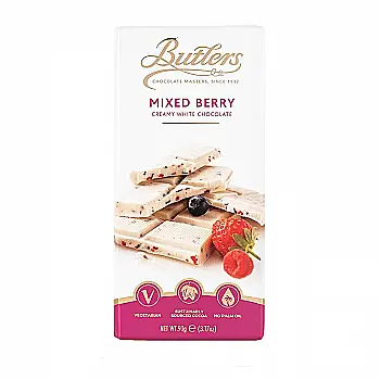 Белый шоколад с ягодными хлопьями, BUTLERS ИрлП