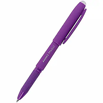 Ручка гелевая Magic "пиши-стирай" фиолетовая, Axent AG1123-11-A
