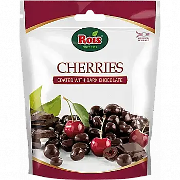 Конфеты вишня в черном шоколаде, VICTORIA NUTS БолгП